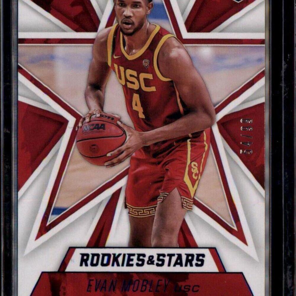 Evan Mobley 2021 Panini Chronicles Rookies & Stars Basketball Card